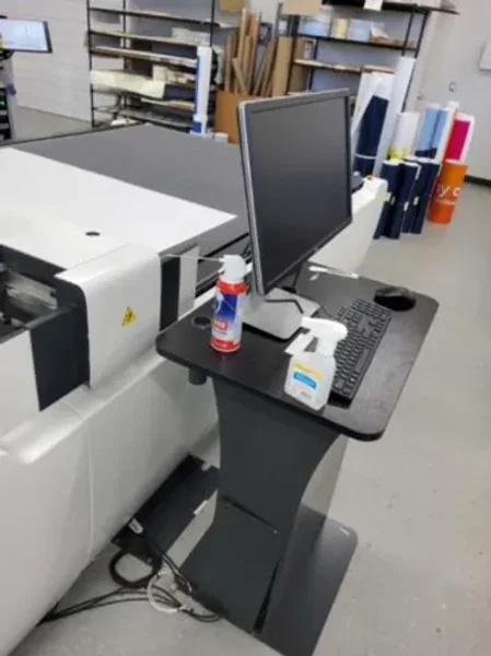 Apex 220 V 50/60Hz, 9.55KW Digital Flatbed Cutter  -  BK4-2516