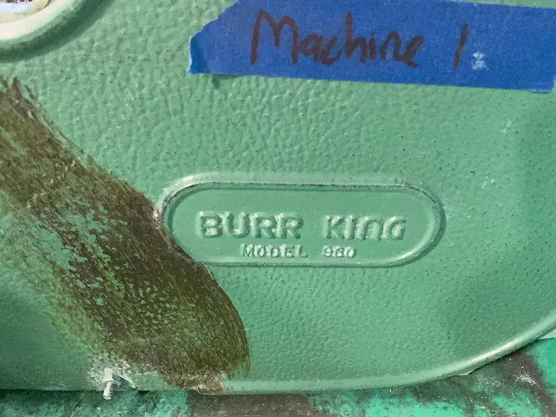 BURR KING 2 HP BENCHTOP BELT SANDER  -  960