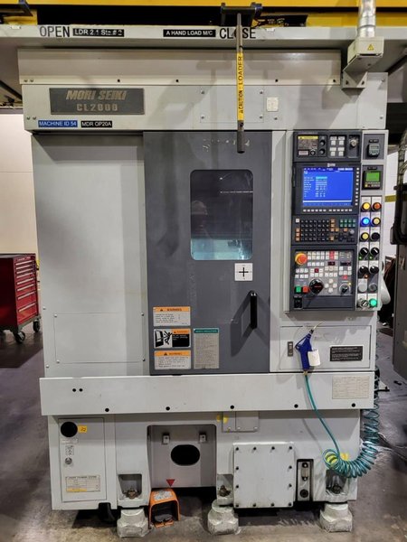 Mori Seiki CL-2000 CNC Horizontal Lathe, 2013
