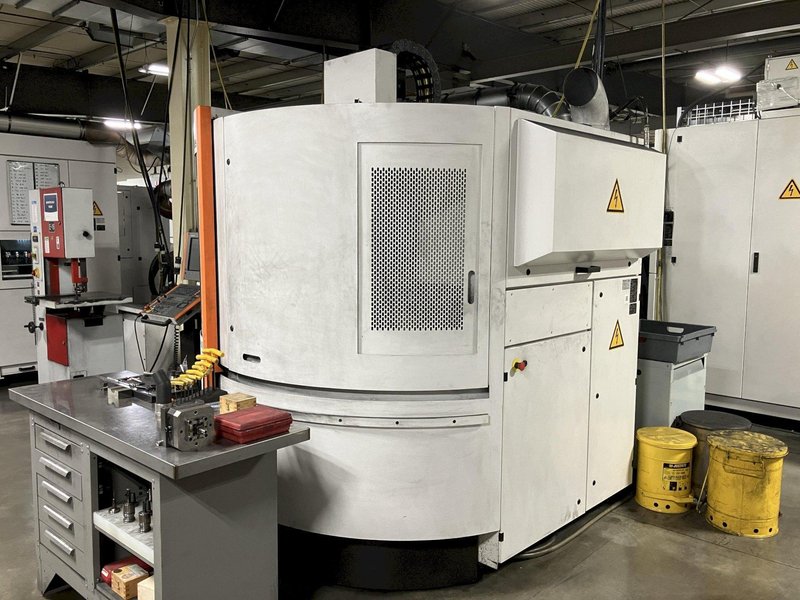 Mikron HSM 500 CNC 3-Axis High Speed VMC, 30K RPM Spindle, HSK-40 Taper,  Trvls: X-19.7&quot;, Y-17.7&quot;, Z-13.8&quot;, ATC-36, Heidenhain iTNC 530, New 2008