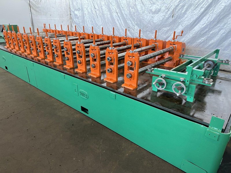 14 STAND X 3&quot; ARBOR X 48&quot; YODER  ROLLFORMER. STOCK # 0732822