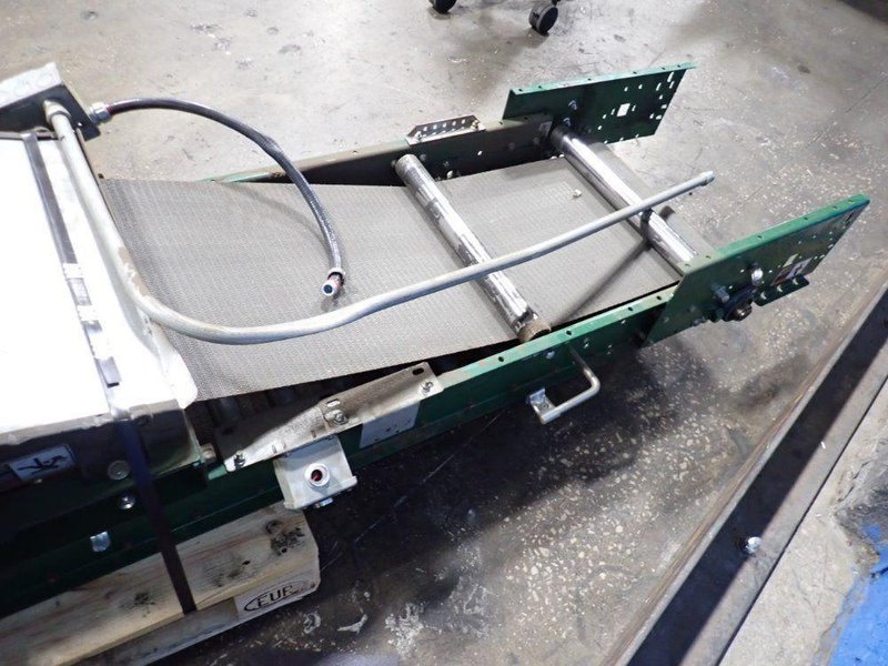 SIEMENS DEMATIC 18" X 148" POWERED BELT CONVEYOR