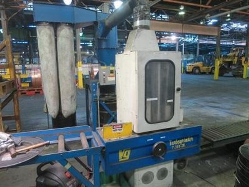 VANGROENWEGHE TURBOGRINDER TYPE T-300-2K BELT GRINDING MACHINE