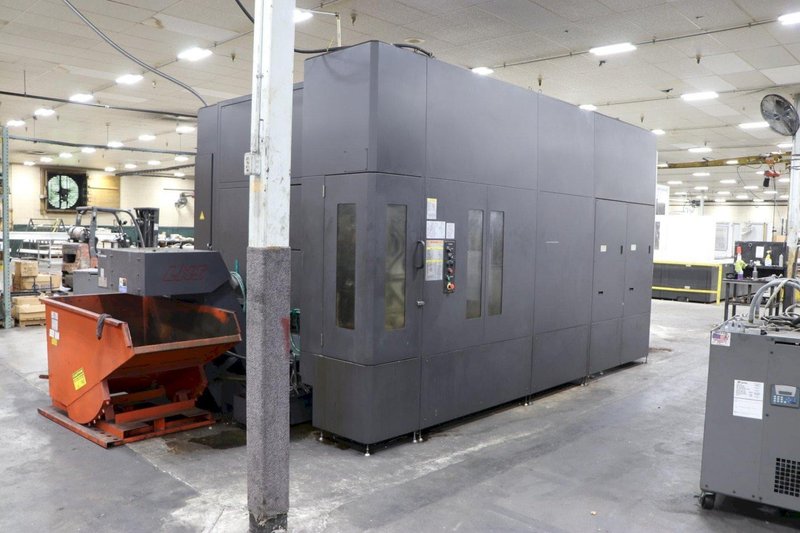 Okuma MA-600HII CNC Horizontal Machining Center, 2019 – Chip Conveyor, Through Spindle Coolant