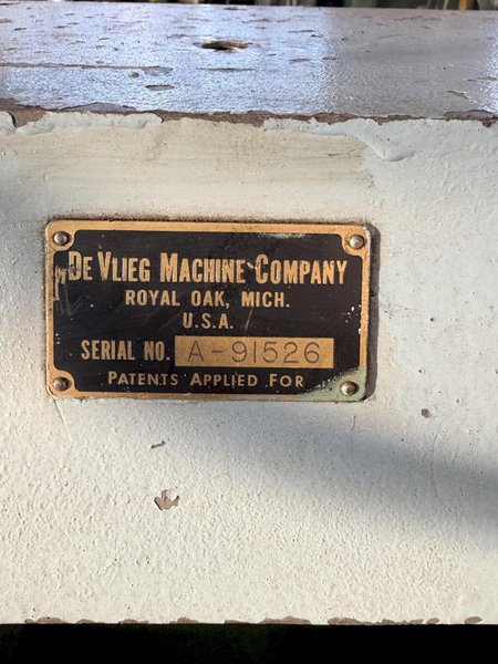 20" X 40" DEVLIEG BOX TYPE 4-PIECE ANGLE PLATE SET. STOCK # 0115126