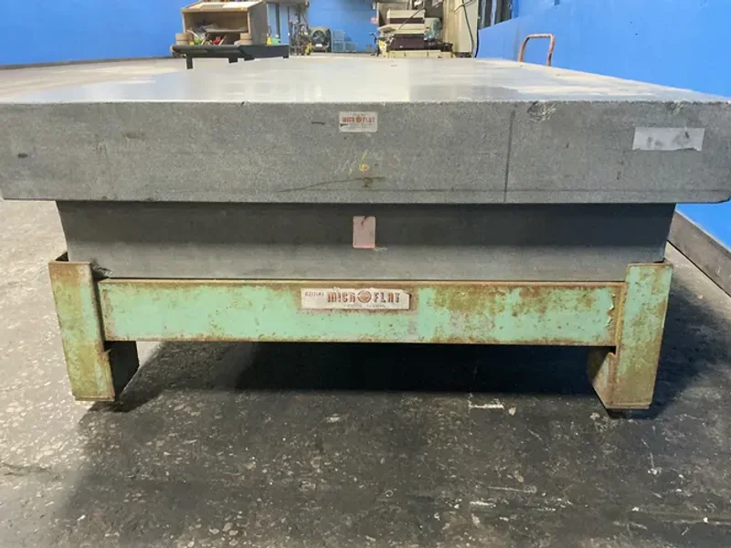 COLLINS MICROFLAT 60”X120”x8" GRANITE TABLE