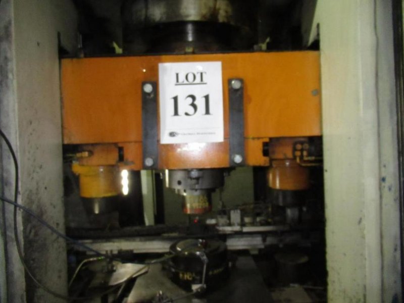 300 TON KIESSELBACH STRAIGHT SIDE HYDRAULIC PRESS: STOCK #12327