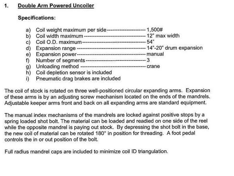 3/8&quot; T&amp;H LEMONT MODEL #WU11-9 STAINLESS TUBE MILL : YOBRO #24545
