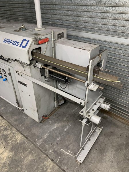 .040&quot; - .157&quot; Wafios R23 EBS Wire Straightener &amp; Cutoff, with Chamfer Unit