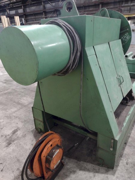 16 STAND X 36&quot; WIDE R-PANEL ASC ROLLFORMER LINE WITH REEL &amp; CUT OFF, BECK CONTROLS: STOCK 21176