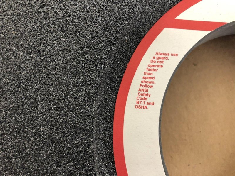 14&quot; x 2&quot; x 5&quot; RADIAC ABRASIVES GRINDING WHEEL: STOCK #14562