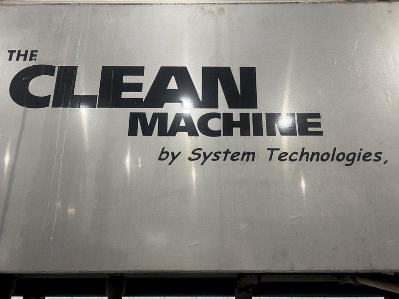 2017 SYSTEM TECHNOLOGIES ROTARY TABLE HIGH-PRESSURE STAINLESS STEEL PARTS WASHER: STOCK #14485