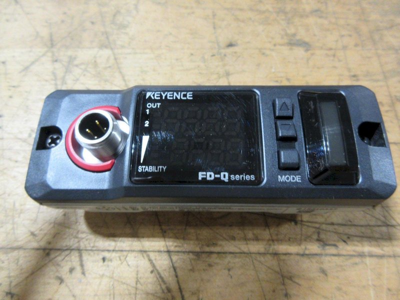 Keyence FD-Q Series Clamp On Flow Sensor, New in Box with Manual- Auction Item