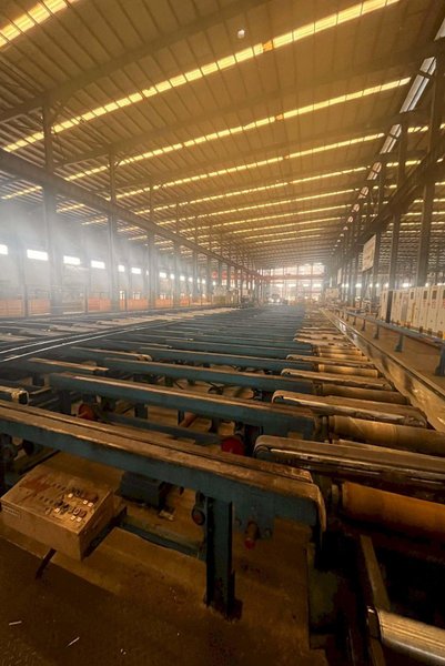 One Used 3500 MT SMS Aluminum Extrusion Press Line (14592)