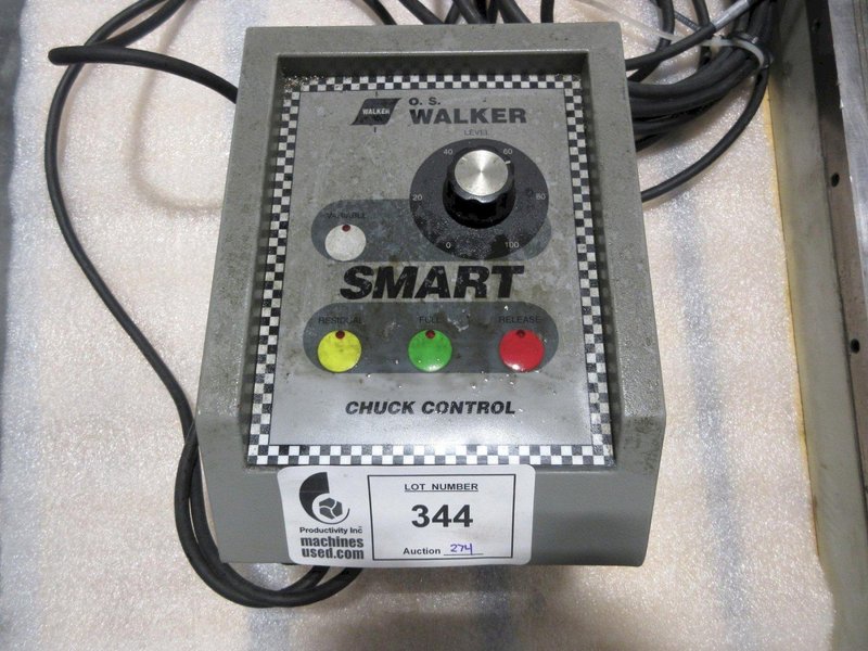 Walker 12" x 24" Fine Pull Magnetic Chuck with Walker OS Smart Control- Auction Item
