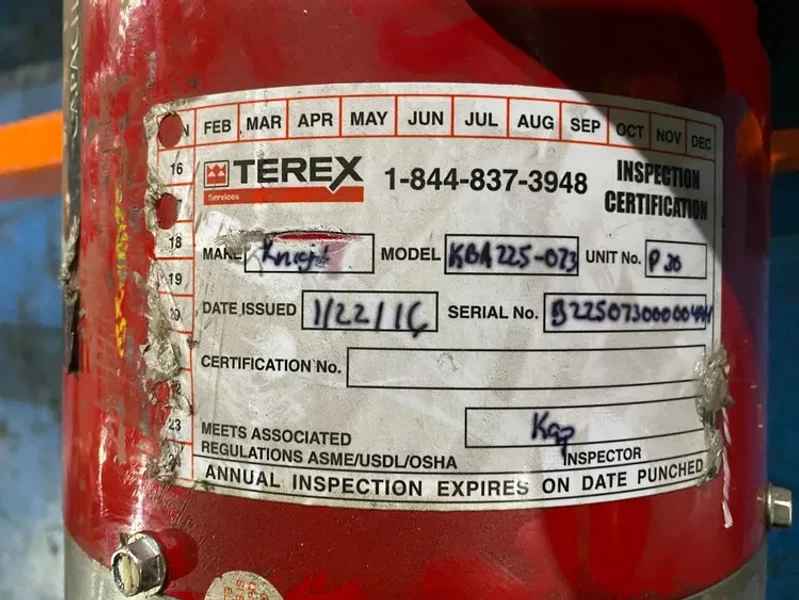 KNIGHT – KBA225-023 Tool Balancer w/ Extended Arm USED