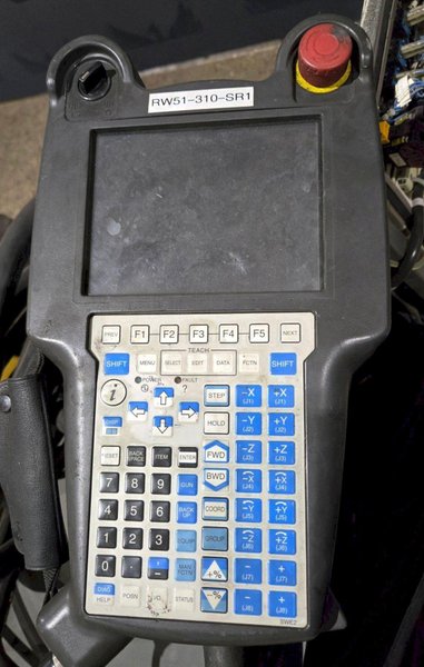 FANUC R-2000IB/210F + R30IB ROBOT ARM AND CONTROL CABINET USED