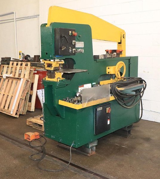 90 TON SCOTCHMAN HYDRAULIC IRONWORKER, MODEL: 9012-24M