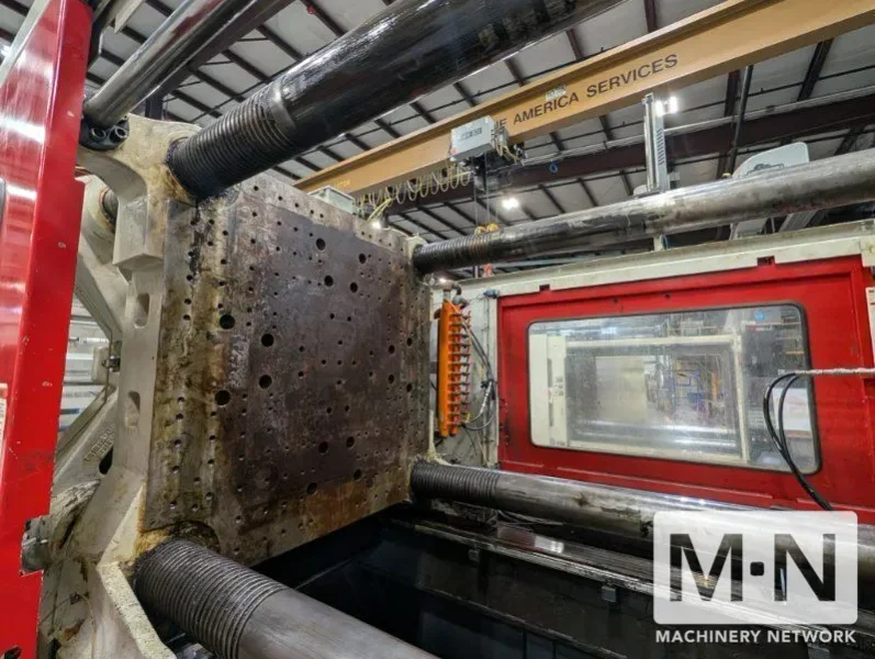 725 TON 140 OZ CINCINNATI MILACRON MODEL MS725 INJECTION MOLDING MACHINE MFG 2015 (2) AVAILABLE