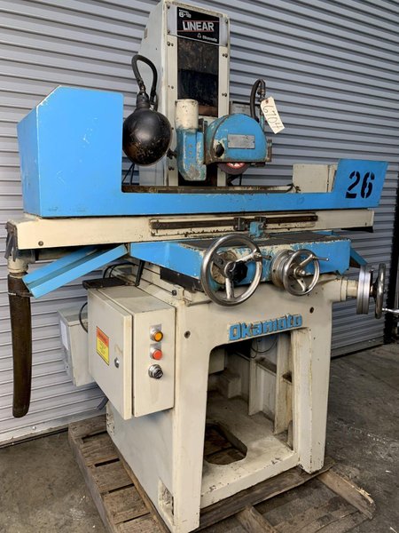 Okamoto Linear Model 618 6"X 18" Surface Grinder