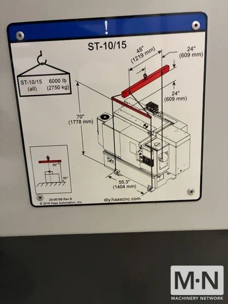 HAAS ST-10 CNC Lathe, 2018