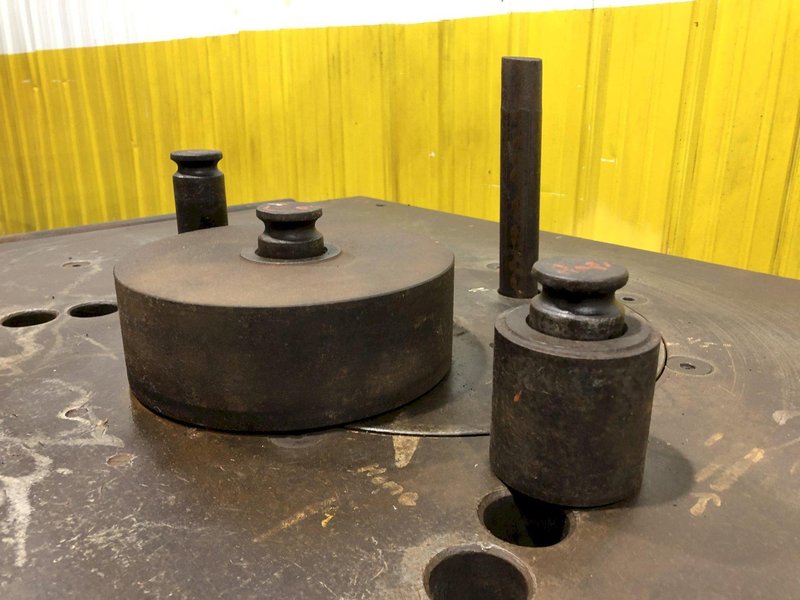 1-1/8&quot; GENSCO MODEL #MULTILEC ROTARY HYDRAULIC REBAR BENDER: STOCK #19070