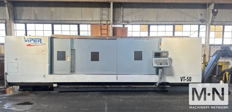 Mighty Viper VT-50AX/4000 CNC Lathe, 2012