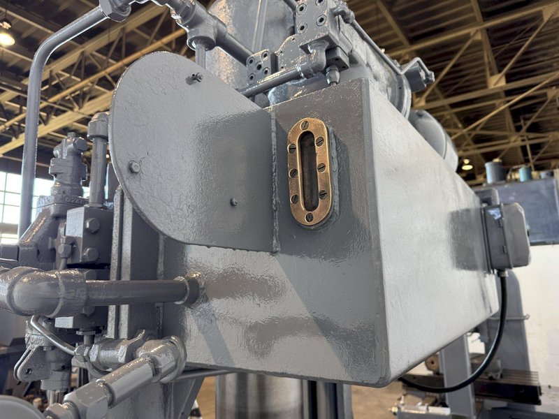 100 TON WATSON-STILLMAN HYDRAULIC H FRAME STYLE STRAIGHTENING PRESS. STOCK # 0875226