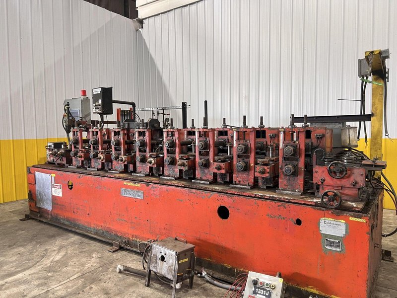 8 STAND X 2.5&quot; X 12&quot; ROLLSPACE DAHLSTROM MODEL 500-10-OB ROLLFORMER: STOCK #22629