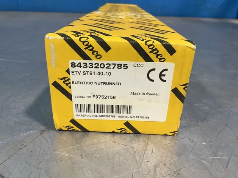 Atlas Copco  Electric Nutrunner  - Etv-st61-40-10