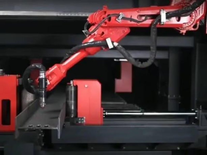 Akyapak Hare 6+2-Axis Robotic Plasma Cutting Machine, 2025 – Never Installed, Dust and Fume Collection Unit, Hypertherm XPR-300 Truehole Plasma System