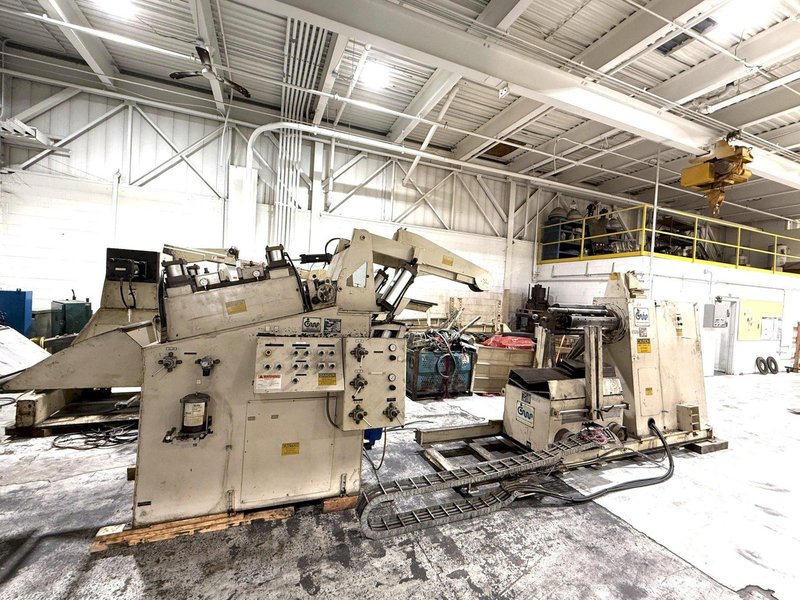 20,000 lbs. x 24&quot; Cooper Weymouth Peterson Heavy Duty Servo Coil Feed Line For Sale