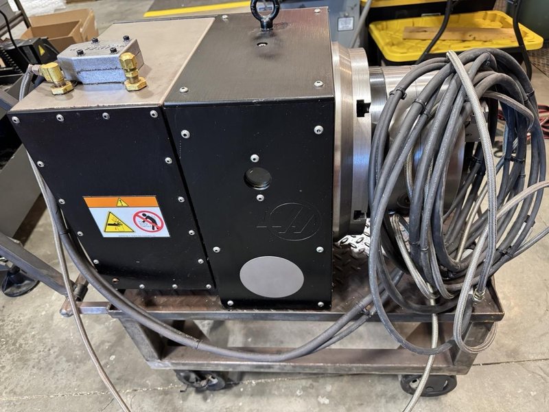 Haas HRT310SP 4th Axis Rotary, 2019 – New 8″ 3-Jaw Chuck and Tombstone Included