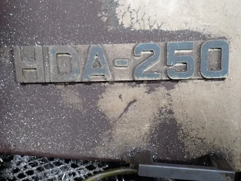 AMADA 10" HORIZONTAL BAND SAW  -  HFA-250