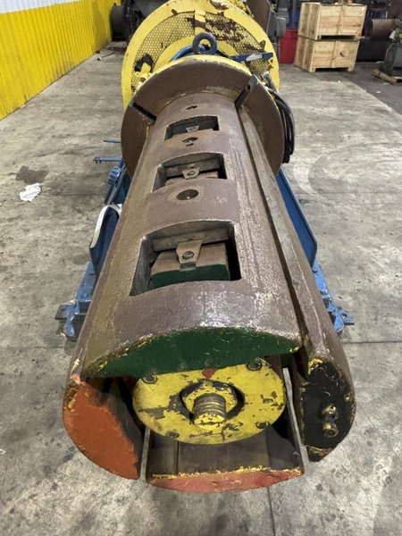 10,000 LB X 36” YODER MOTORIZED UNCOILER COIL REEL: STOCK #22950