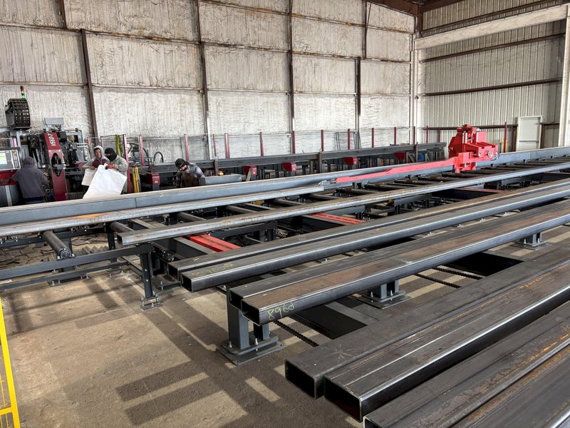 Akyapak 3 ADM 1200 3-Spindle Drilling &amp; Cutting Line (#5823)