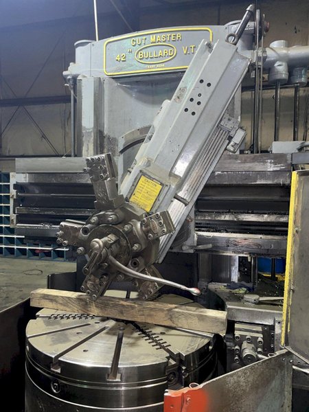 42&quot; BULLARD CUTMASTER 3-JAW VERTICAL TURRET LATHE (V.T.L.): STOCK #14231