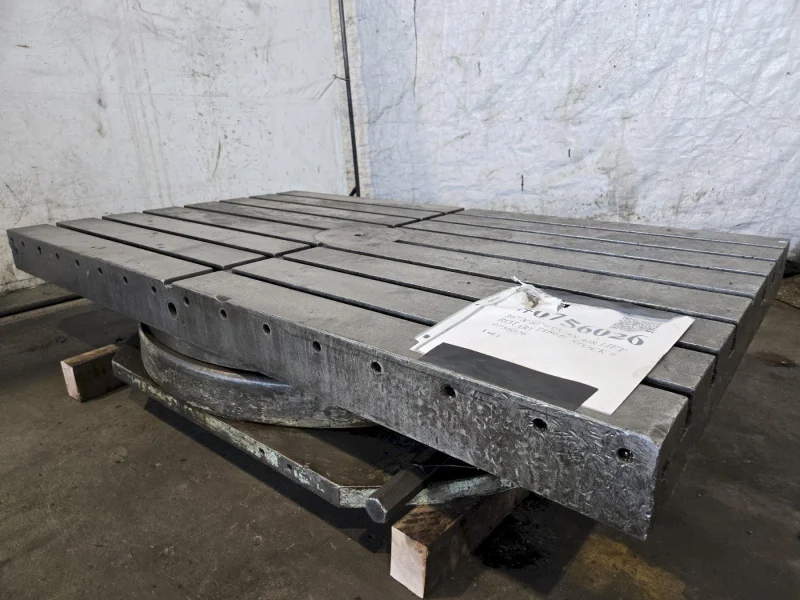 60" X 36" LUCAS AIR LIFT ROTARY TABLE : YOBRO 25970