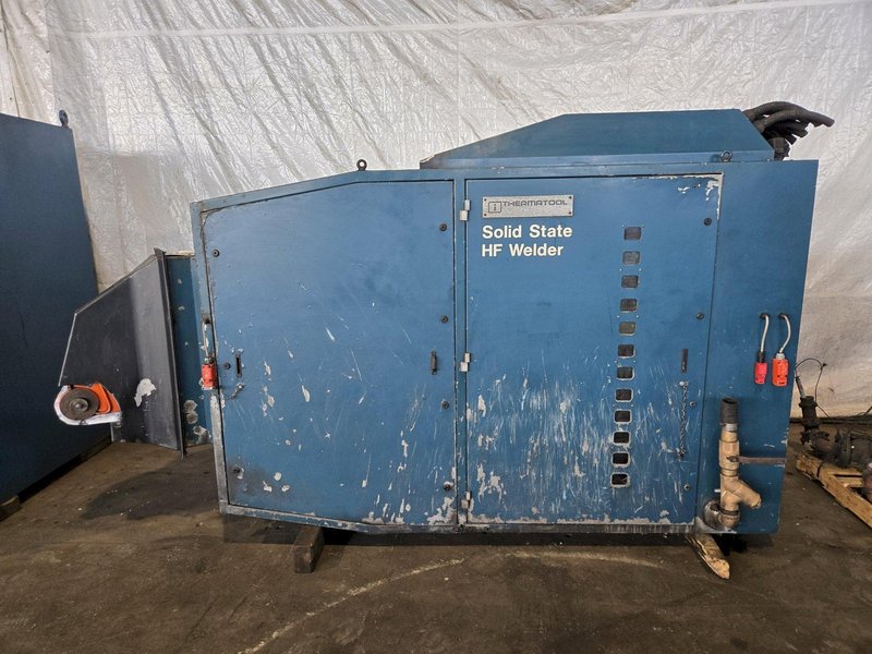 500 K.W. THERMATOOL SOLID STATE HIGH FREQUENCY WELDER. STOCK # 0758226