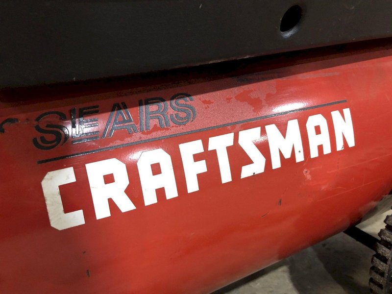 2 HP CRAFTSMAN PORTABLE AIR COMPRESSOR: STOCK #10969