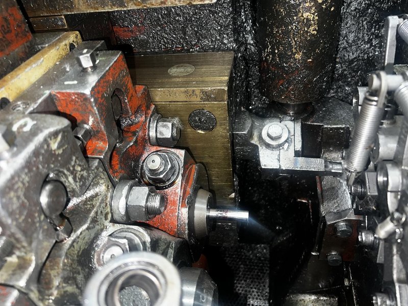 1/2&quot; National Model 8L4 High Speed Long Stroke 4 Die Boltmaker