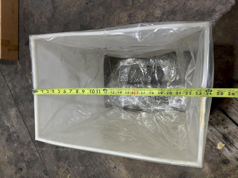 16&quot; X 24&quot; X 36&quot; DYNAMIC AIR MODEL #388-CRUNCHER HYDRAULIC COMPACTOR: STOCK #16757