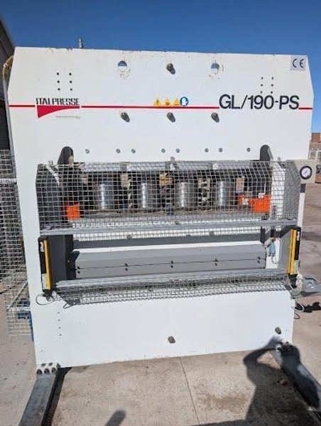 Italpresse GL/190‑PS High‑Temperature Hydraulic Hot Press, 5‑Daylight, 2000