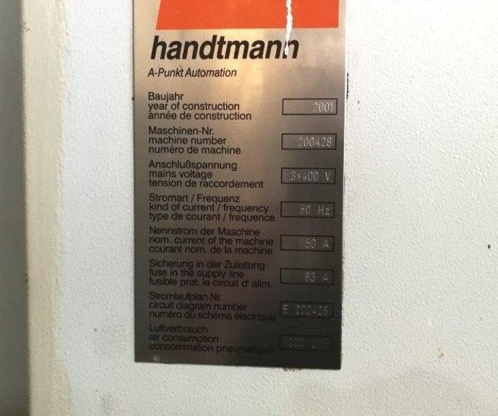 Handtmann PBZ DL5 5-Axis CNC Profile Machining Center