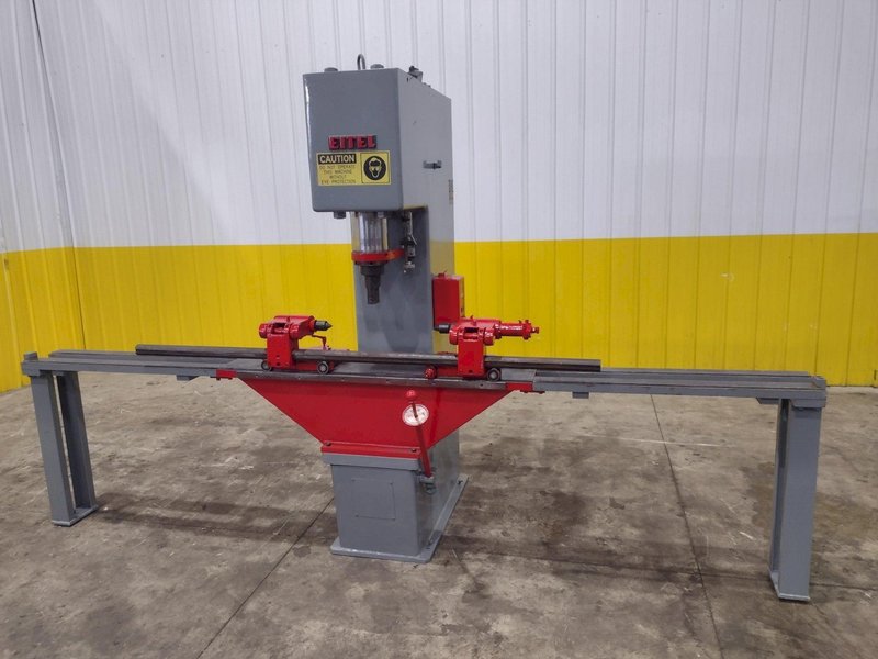 40 TON EITEL MODEL #RP40 HYDRAULIC C-FRAME PRECISION STRAIGHTENING PRESS: YOBRO #24157