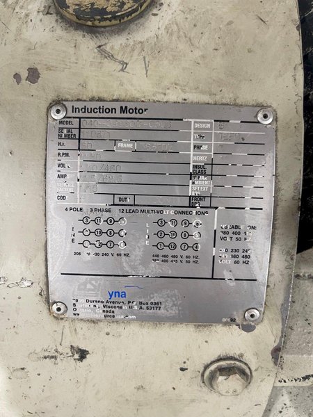 300 Ton BLISS Model SC2-300-60-48, Used Straight Side Mechanical Metal Stamping Press For Sale