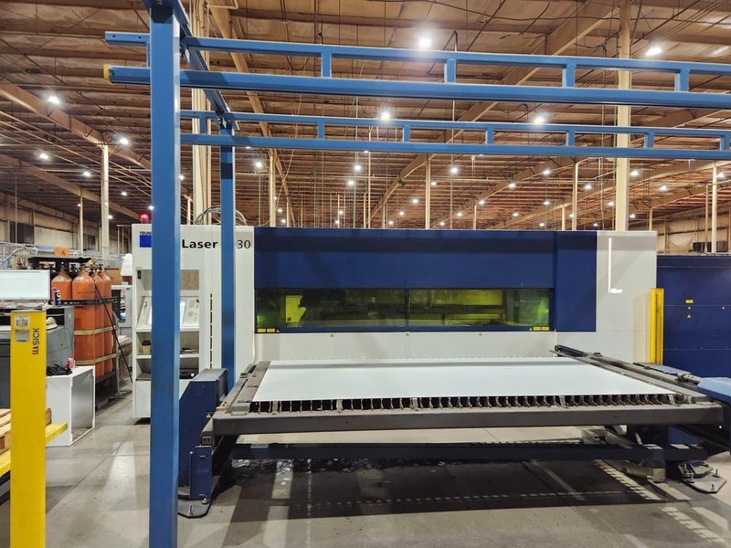 4000 Watt Trumpf TruLaser 2030 Fiber Laser, 2018 – Gantry System Included!