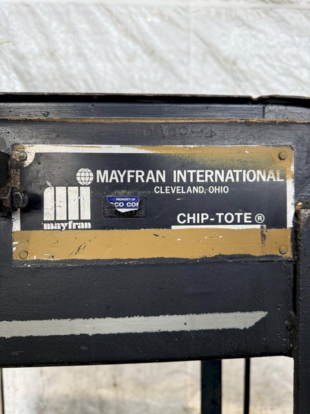 18' X 12" MAYFRAN CHIP CONVEYOR. STOCK # 0217426.