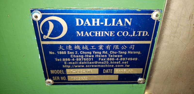 5/16″ 4 Spindle Dah Lian Tapper (New Motors)