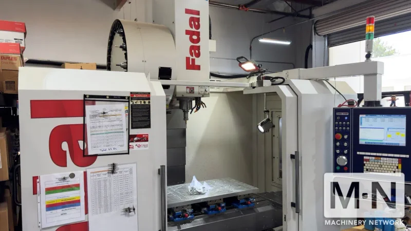 Fadal VMC 4020BII CNC Vertical Machining Center, 2017 - Low Hours